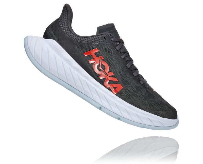 Hoka One One Carbon X 2 Homem - Tenis Corrida Estrada Cinzentas Escuro | PT-ocOkhNq